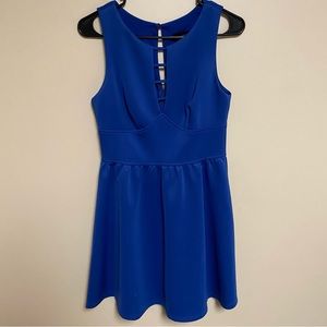 Blue Mini Dress